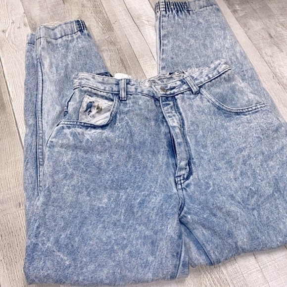 Manisha vintage grunge acid wash Y2K MOM jeans - Picture 2 of 8